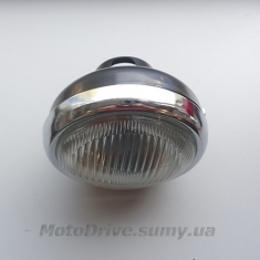 Фара кругла (чорна, Ø160 мм) Дельта, Альфа.