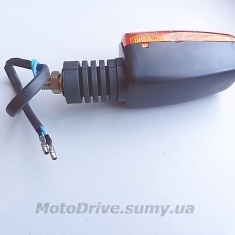 Поворот мото (L-140 мм, хрусталь, большой, 1 шт).