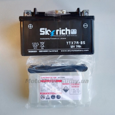 Акб 12V 7А кислотный (149x86x94, черный) SkyRich.