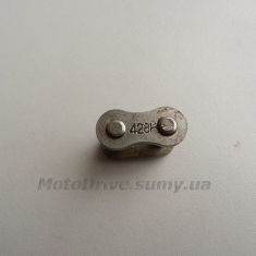 Замок цепи (428H, усиленный) Китай.