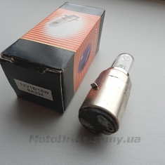 Лампа BA20D 12V 18W/18W (біла).