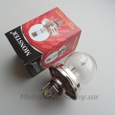Лампа фари 12v 45/45w на мотоцикли Іж, МТ.