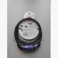 Замок противоугонный тросовый Tonyon ( 800х12мм, под код).