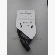 Замок противоугонный тросовый Tonyon ( 800х8 мм, под ключ).