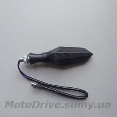 Поворот мото LED (L-130 мм, 1 шт).