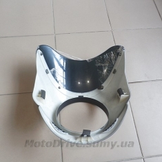 Обтічник на мотоцикл (чорний, під круглу фару).