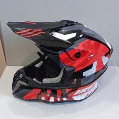 Шолом IROS HD-806 (кросовий) Gloss Black/Red.