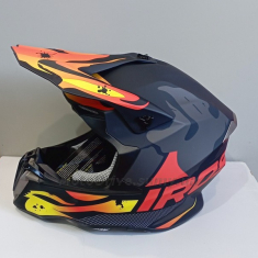 Шолом IROS HD-806 (кросовий) Matt Black/Red/Yellow.