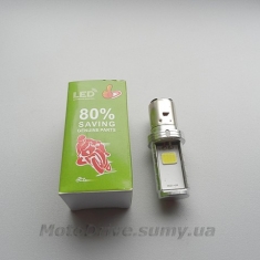 Лампа фары BA20D диодная 12V 9 W Ява, скутер.