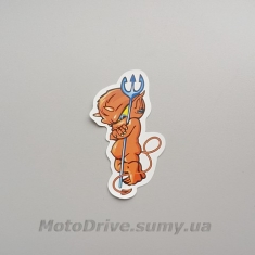 Наклейка Devil Boy (7х12 см).