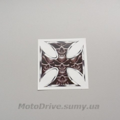 Наклейка декор Cross (10х10 см).