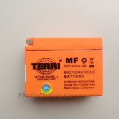 Акб 12V 2.3А гелевий (113x39x87, помаранчевий) TERRI.