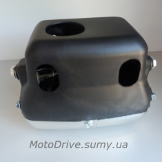 Фара квадратна (165×115, чорна) Дельта.