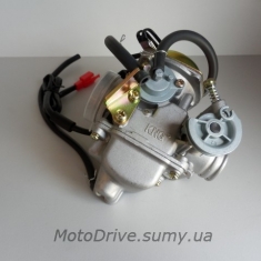 Карбюратор на скутер 4Т GY6-125/150 см3.